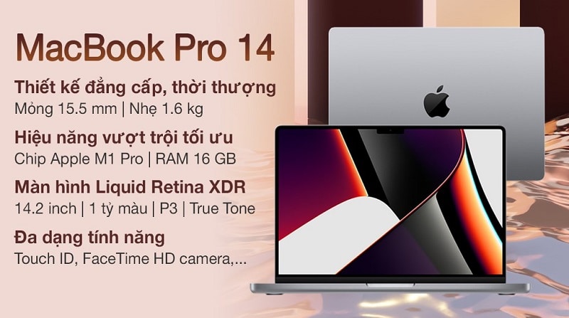 Laptop Apple MacBook Pro 14 M1 Pro 2021